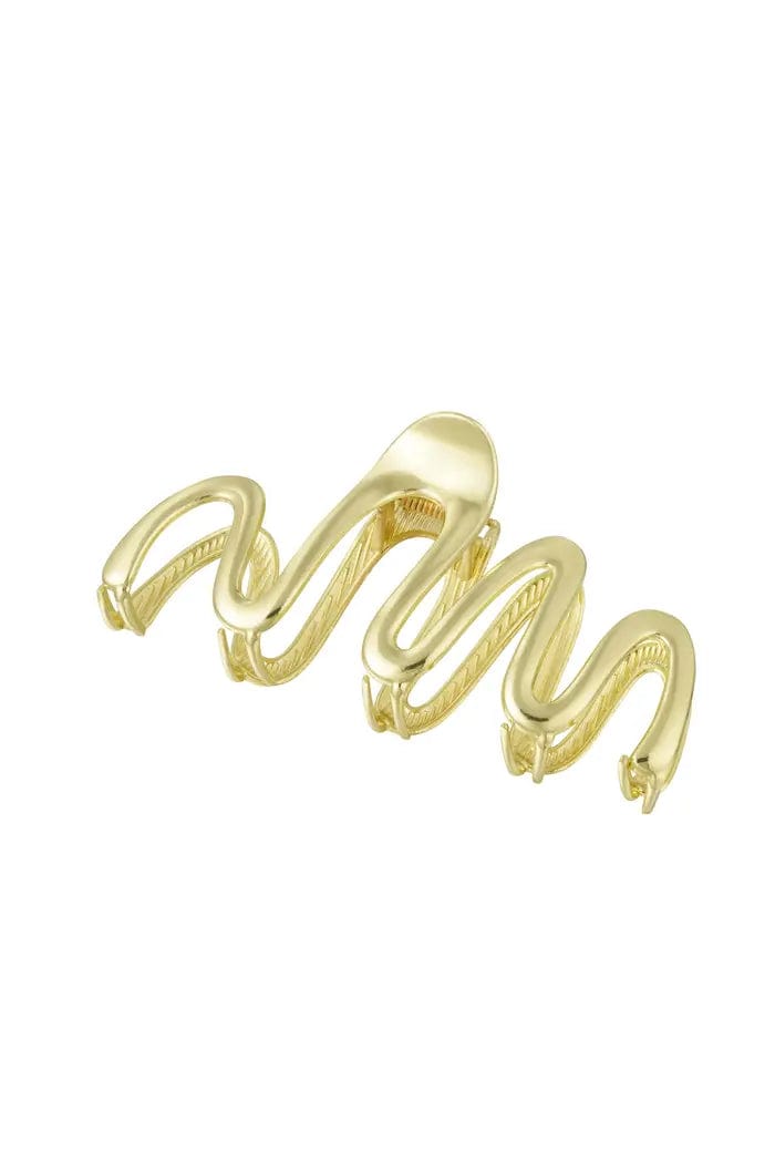 MEA NANI JEWELLERY Hårklype Hair clip curl - gold Metal