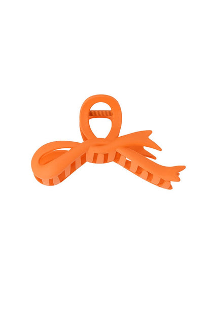 MEA NANI JEWELLERY Orange bow hair clip