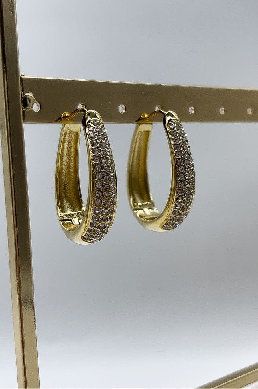 MEA NANI JEWELLERY Øredobber Gull SOPHIA HOOPS - GULLBELAGT (14k)